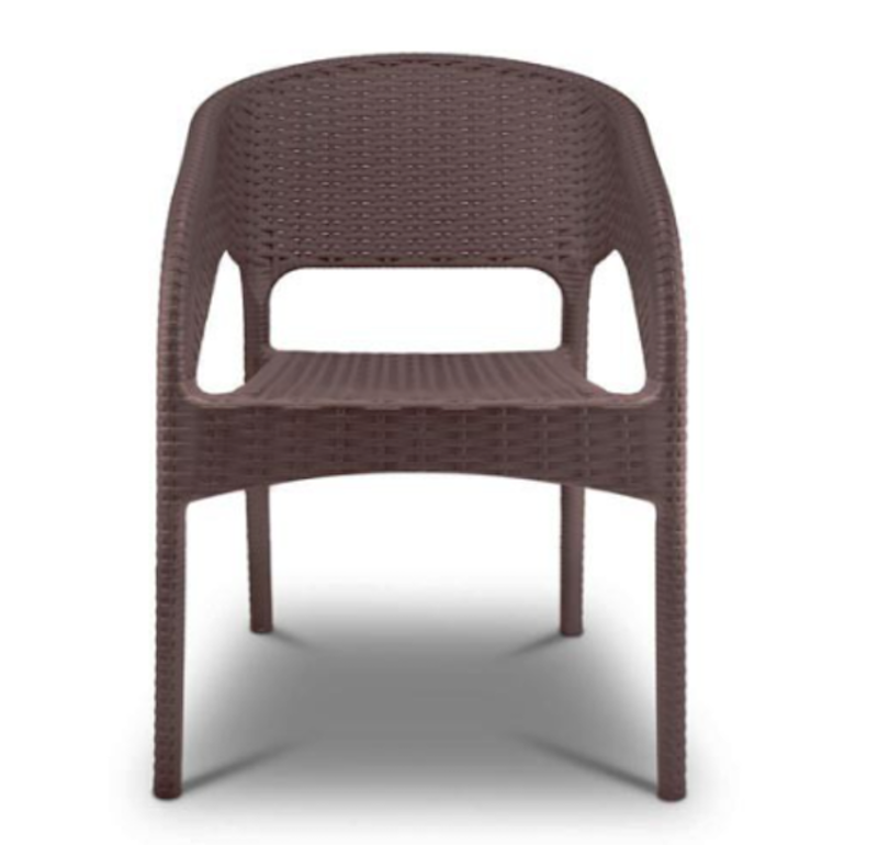 Plastic Rattan Armchair 2