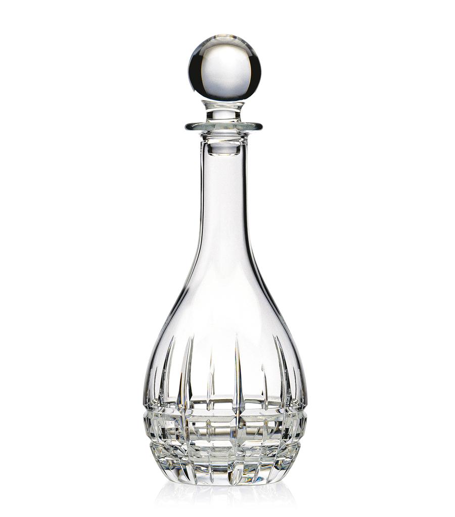 Carrara Round Decanter With Stopper 1