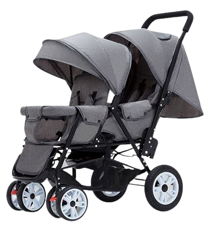 Double Front and Rear Baby Strollers 1
