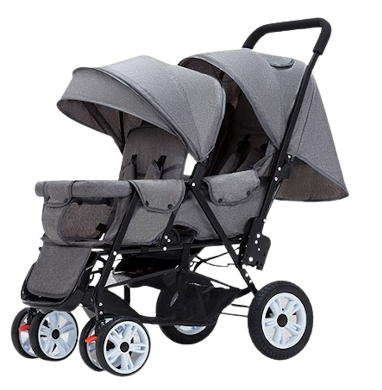 Double Front and Rear Baby Strollers 1