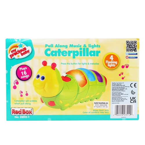 Pull Along Music & Lights Caterpillar 3
