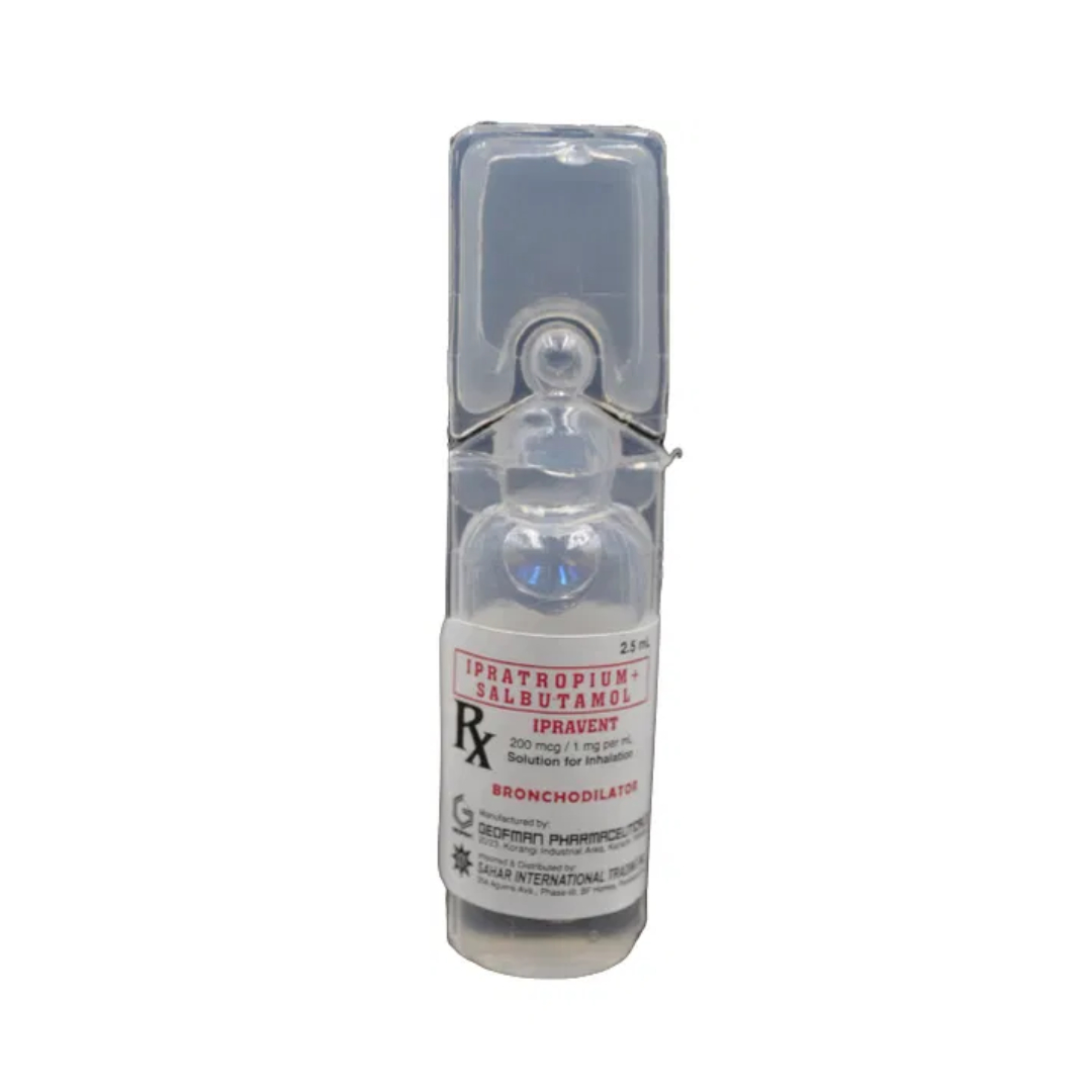 Ipratropium+Salbutamol Neb Bronchodilator 1