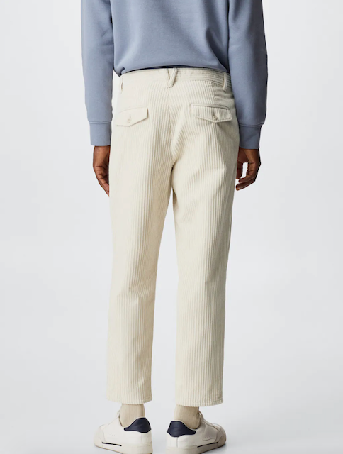 Regular Fit Corduroy Trousers 2
