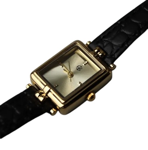 ORVALEN Square Women's Fashion Quartz Leather Strap Watch 	  1