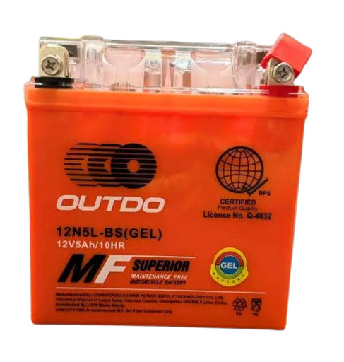 Gel Motorcycle Battery 	  1