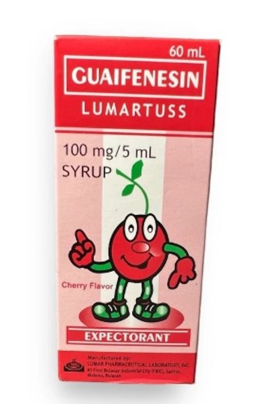 Guaifenesin Expectorant Cherry Flavor 1