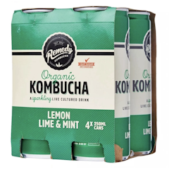 Organic Kombucha Lime Soda