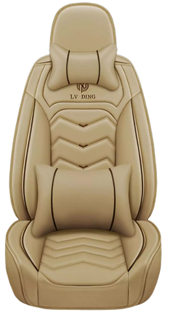 Car Seat Cover With Cushions for 5-Seater 4