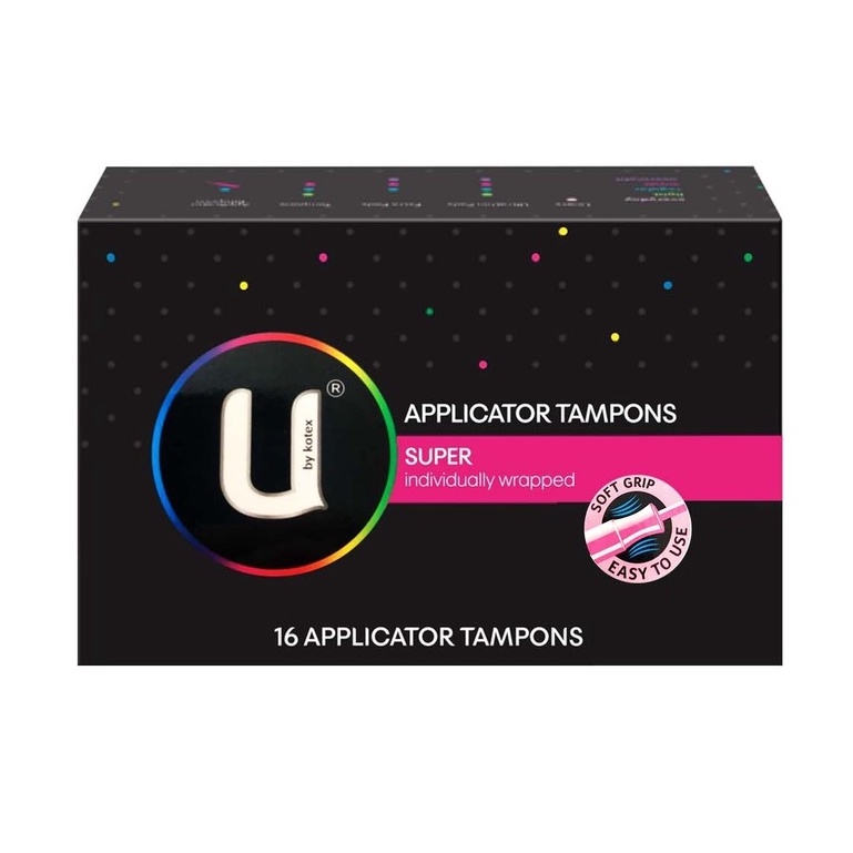 U by Kotex® Applicator Tampons 1
