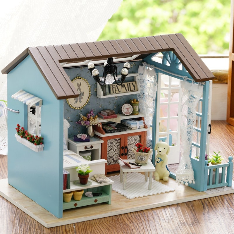 DIY Miniature Dollhouse Kit 2