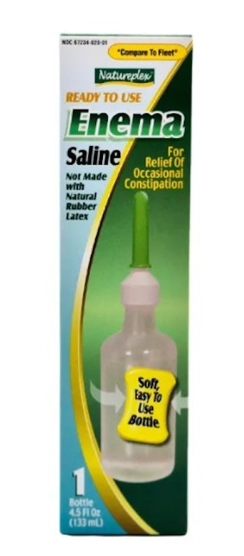 Enema Saline Constipation Relief 1