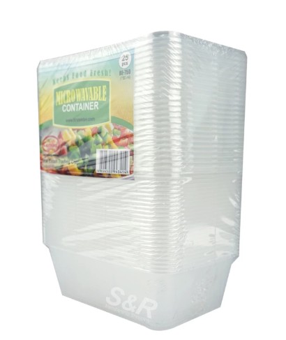 Microwavable Food Container	  1