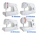 Butterfly Portable Multi-Function Electric Sewing Machine 1
