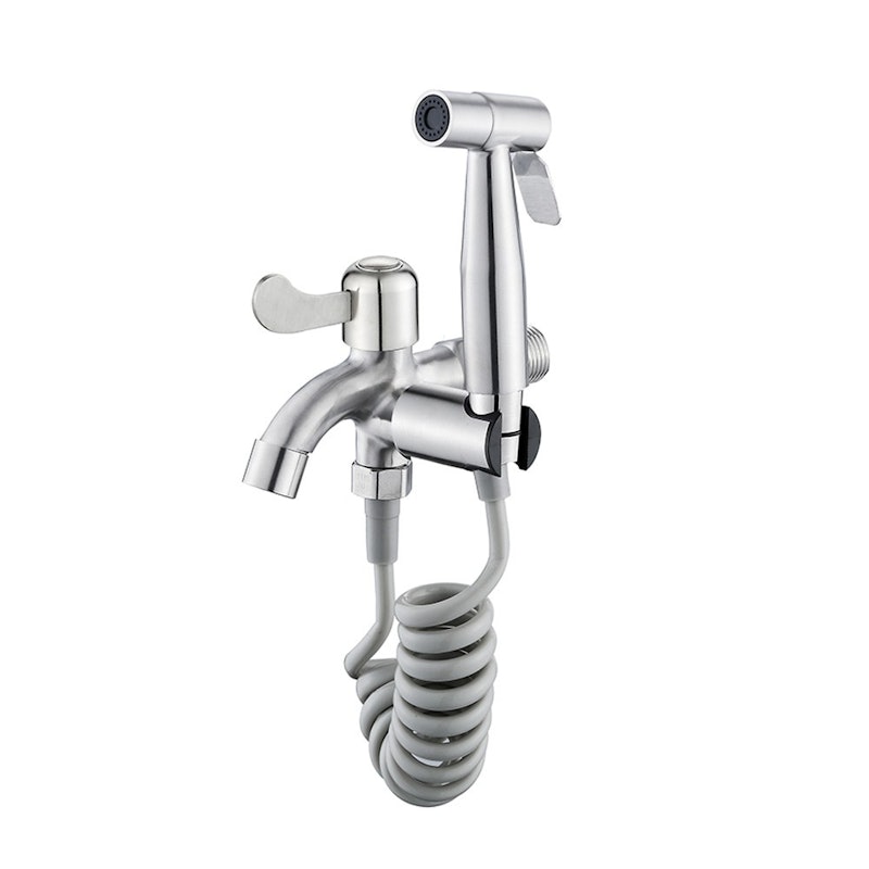 Stainless Steel 2 in 1 Wall Mounted Mounted Bidet Spray 1