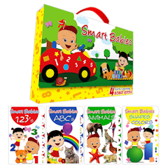 Early Learning Board Books With Carry Case
