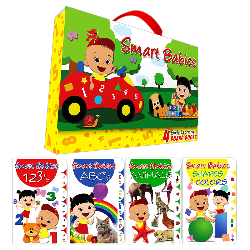 Early Learning Board Books With Carry Case 1