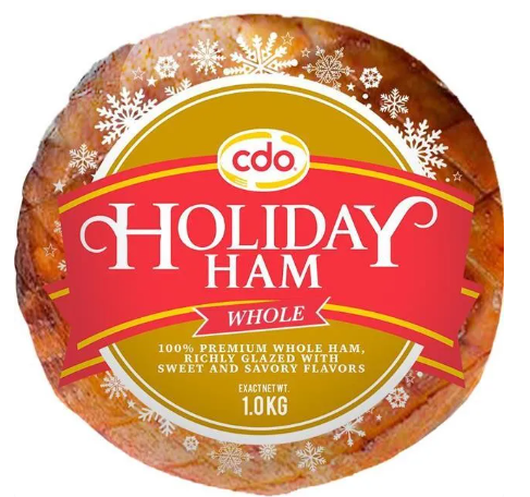 Holiday Ham Whole 1kg 1