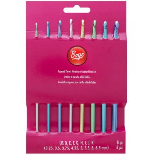 Aluminum Crochet Hook Set 1