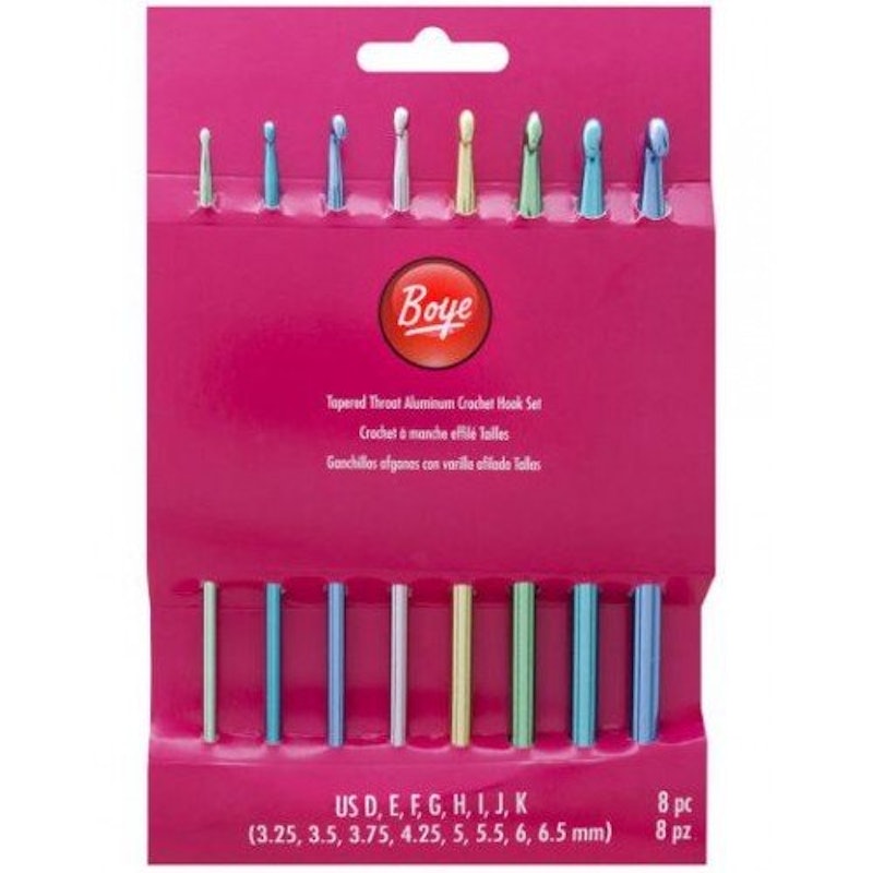 Aluminum Crochet Hook Set 1