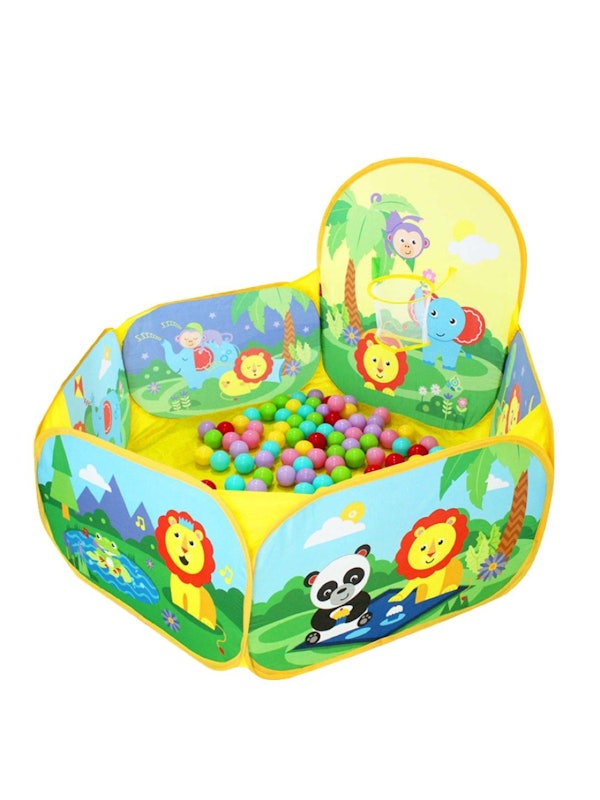 Portable Sports Ball Pit With 25 Play Balls 1