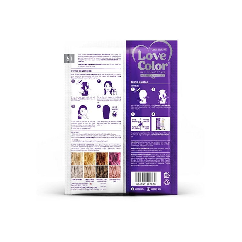 Purple Shampoo and Conditioner 2