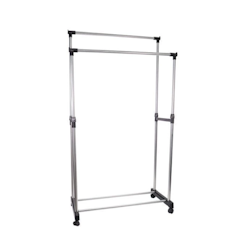 Double Pole Drying Rack - Adjustable Height