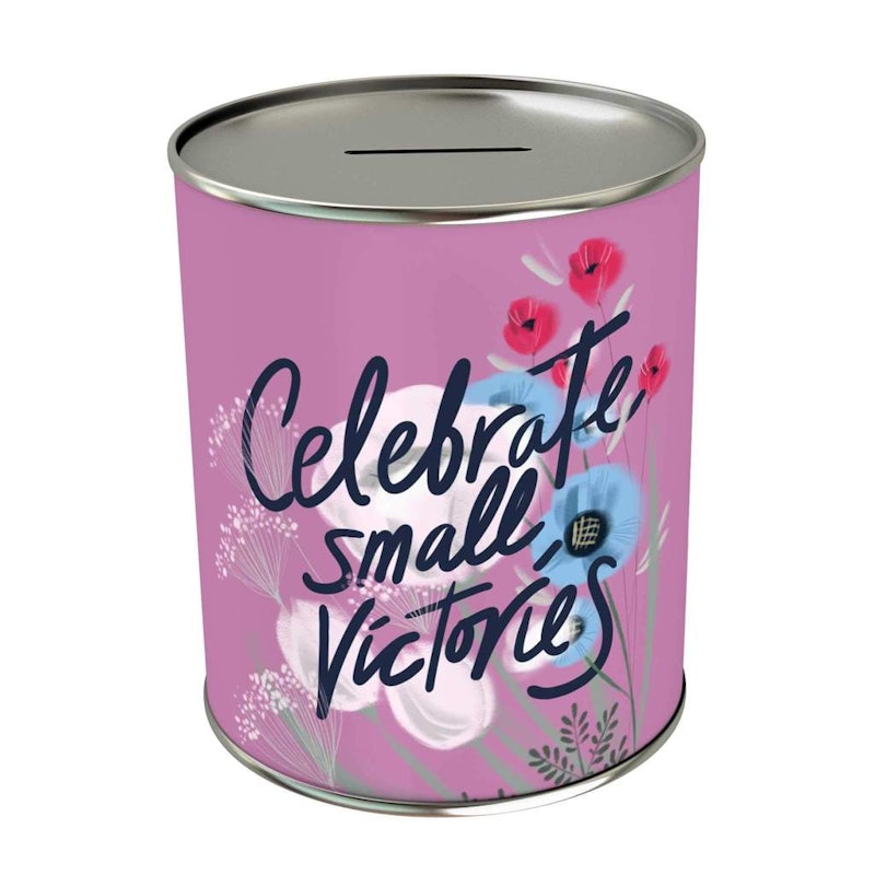 Celebrate Small Victories Coin Bank 2