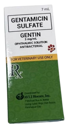 GENTAMICIN SULFATE EYE DROP FOR DOGS AND CATS 1