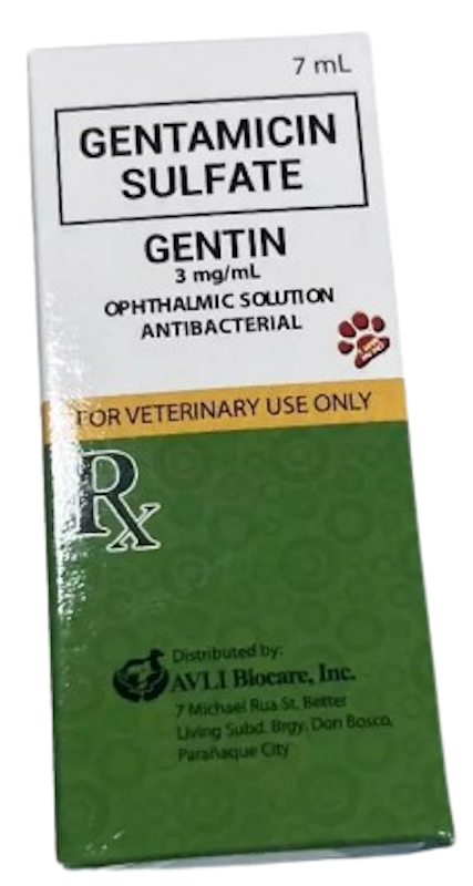 GENTAMICIN SULFATE EYE DROP FOR DOGS AND CATS 1