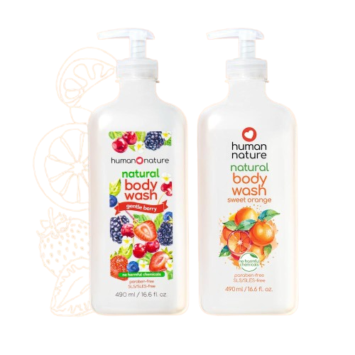 Natural Body Wash	 1
