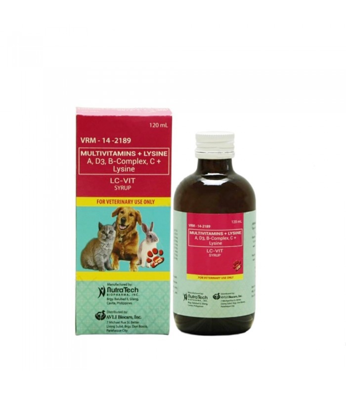 Multivitamins + Lysine Syrup 1