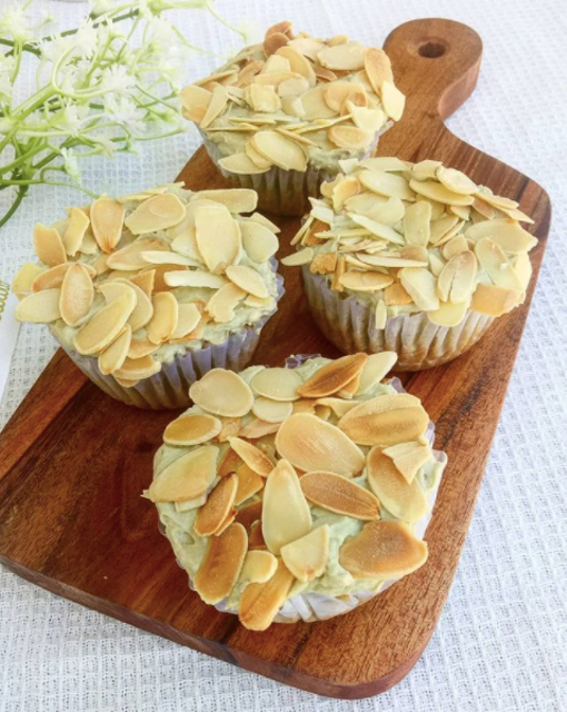 Matcha Cupcake 1