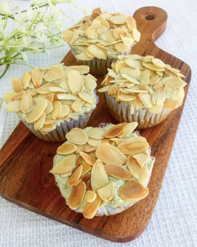 Matcha Cupcake 1