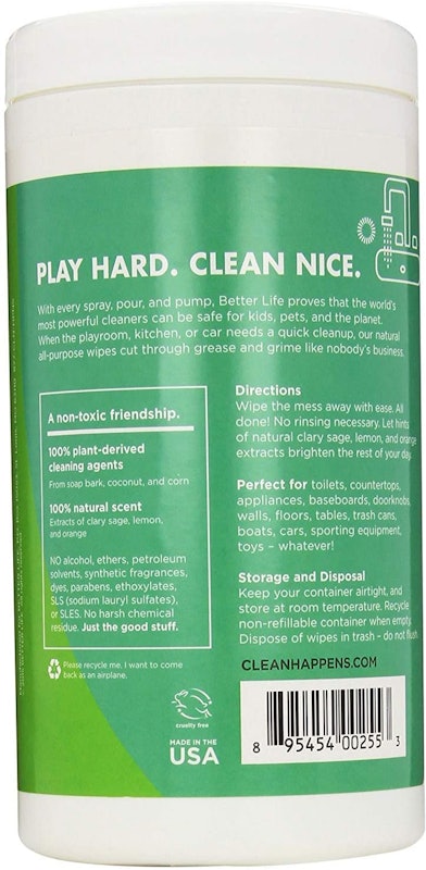 Natural Cleaning Wipes 2