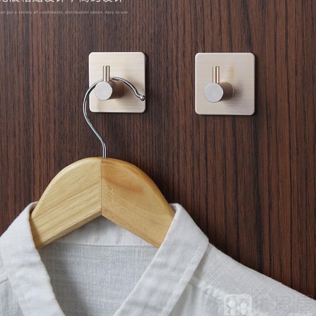 Stainless Steel Adhesive Wall Hook 3
