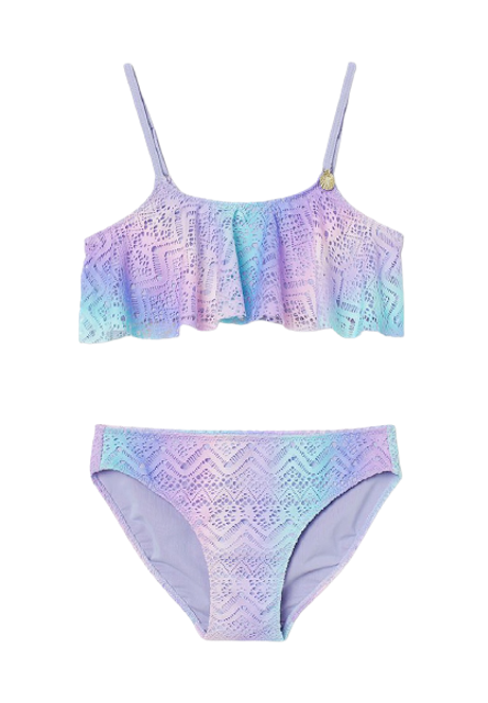 Lace-Patterned Bikini 1