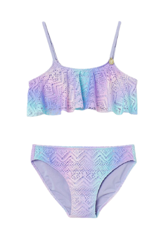 Lace-Patterned Bikini 1