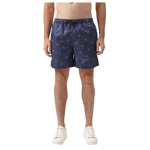 Boardshorts With All Over Print For Men 1