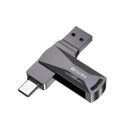 Dual Interface USB 3.2 & Type-C Flash Drive High-Speed Plug & Play for Fast Data Transfer 1