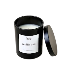 Vanilla Oud Hand Poured Soy Candle