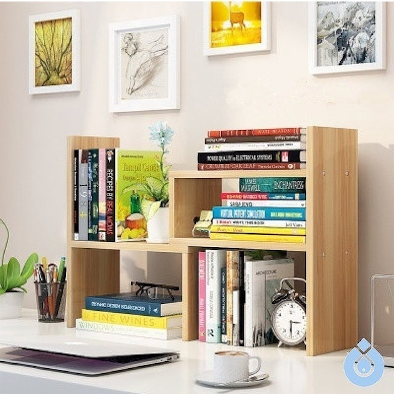 Small Desk Bookshelf 2