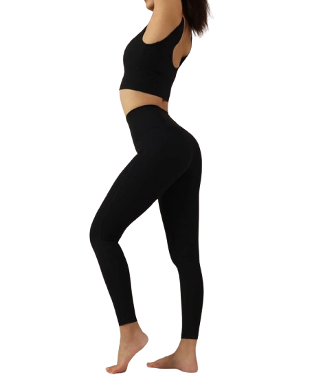 Women Sportswear Fitness Tank Top and Compression Pants 2