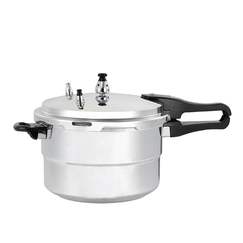 24cm Aluminum Induction Pressure Cooker With Steamer 1