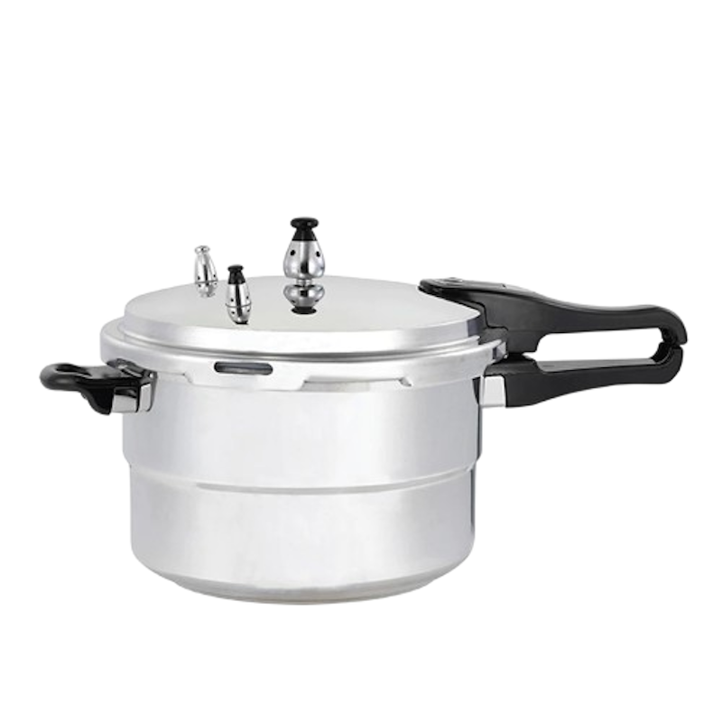 24cm Aluminum Induction Pressure Cooker With Steamer 1