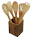 Kitchen Master Natural Bamboo Cooking Utensils 6pc Set 1