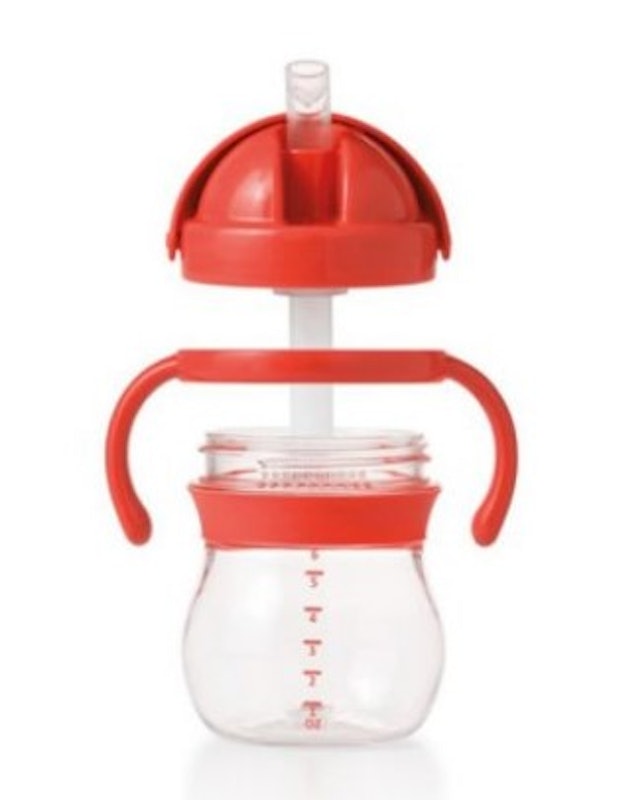 Grow Sippy Straw Cup w/ Removable Handles, 6oz 2