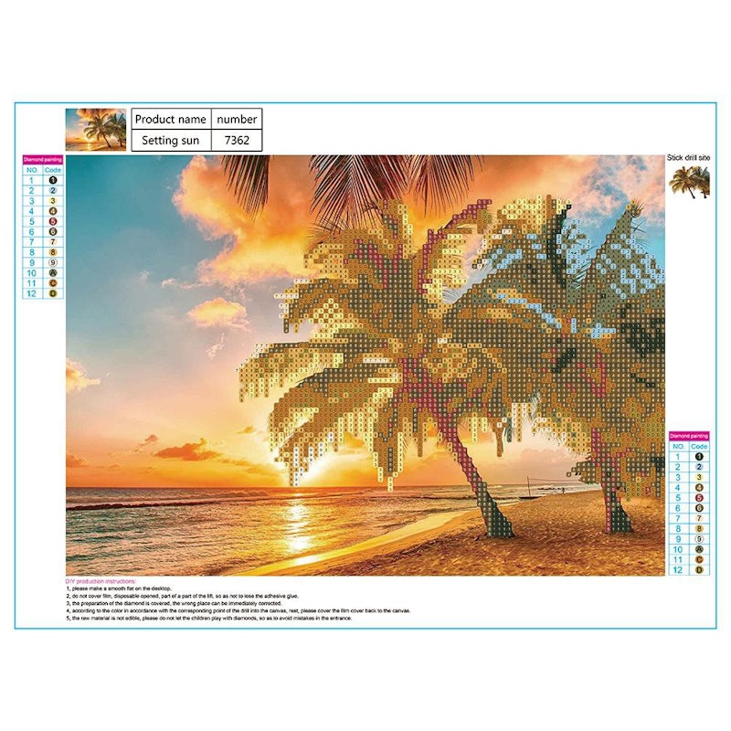 Sunrise Sea DIY Diamond Painting 2