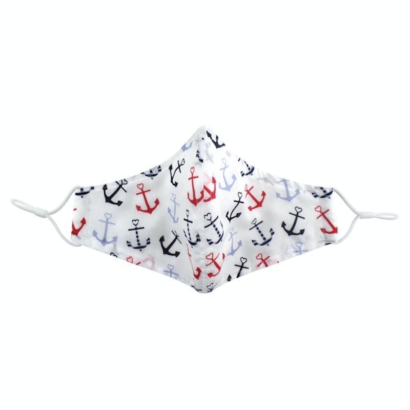 3-Ply Washable Anchor Printed Poly-Cotton Face Mask 4
