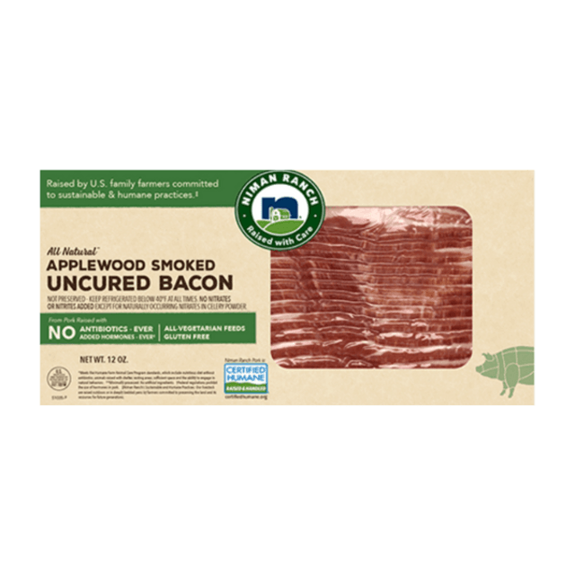 Applewood Smoked Uncured Bacon 1