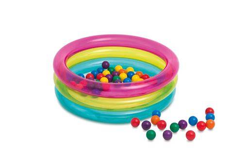 Classic 3-Ring Baby Ball Pit 1